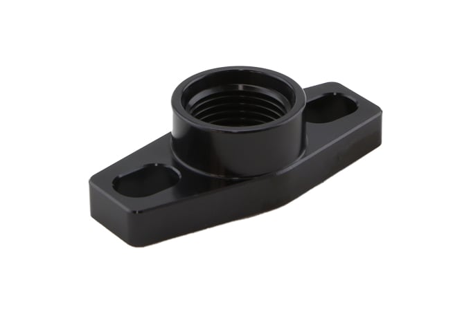 Billet Turbo Drain adapter - 38-44mm slotted Unl small frame