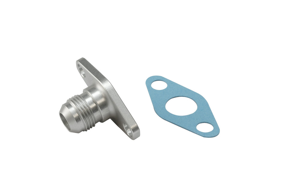 50.8mm 10AN Oil Drain Silver
