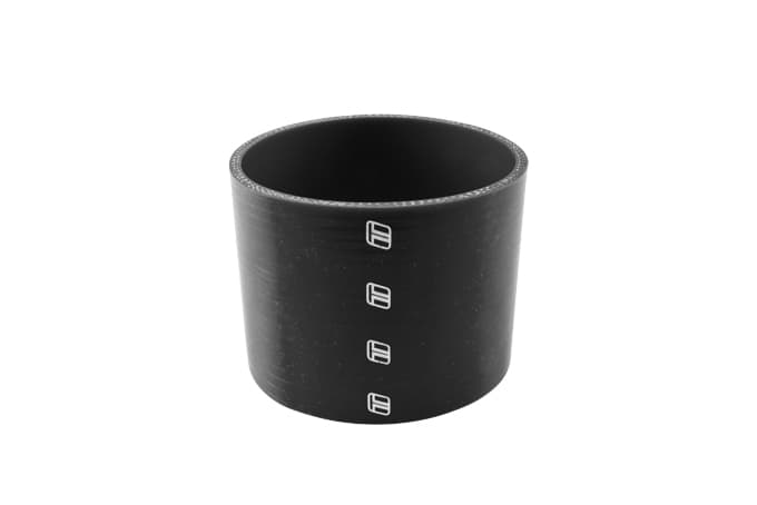 Straight Hose 4.00" x 90mm (Black)