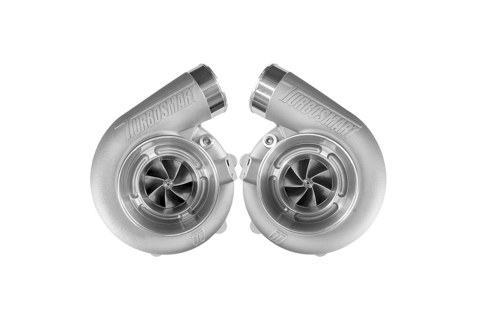 Mirror Twin Turbo Package - TS-1-5862B V-Band 0.82AR Oil Cooled Turbos