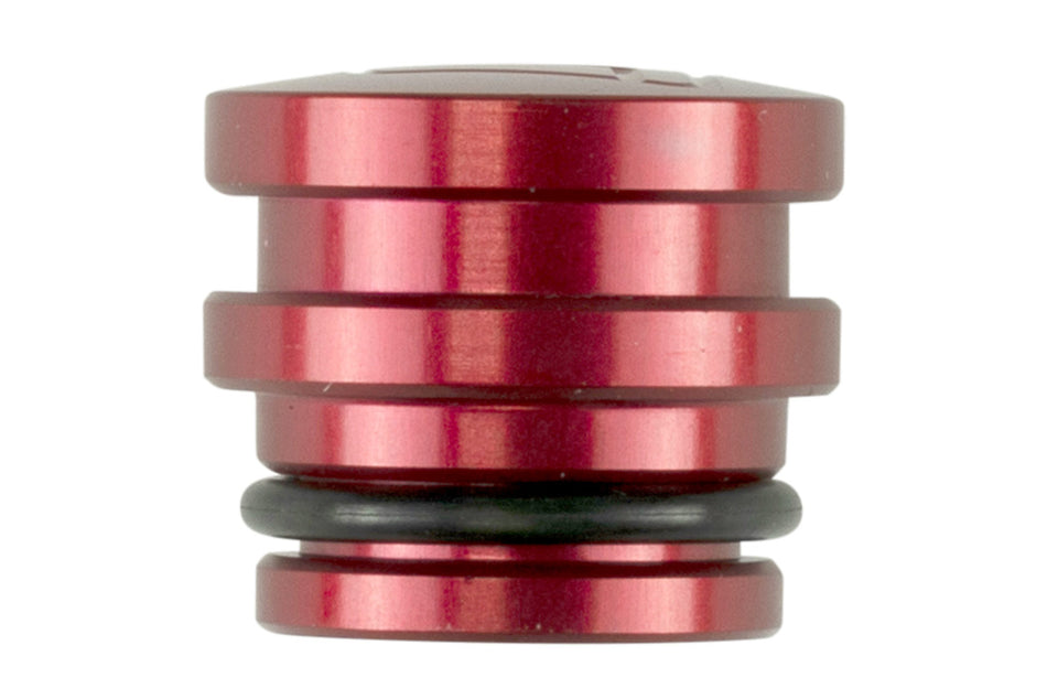 Oil Cap Insert - Blank - Red