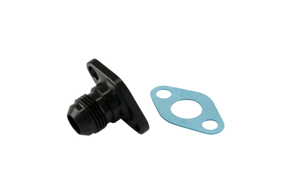 38.1mm 10AN Oil Drain Black