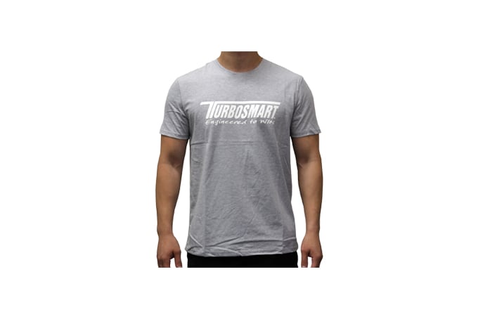 Turbosmart Grey Basic Logo T-Shirt -S