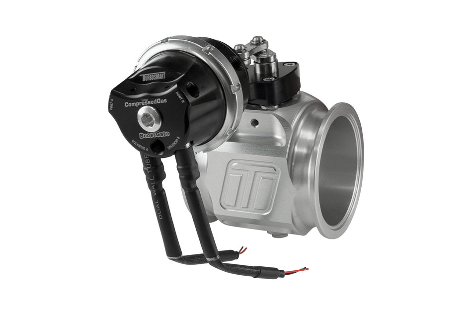 Compressed Gas BoostGate76 7PSI Black - Inbuilt Solenoids  (Control In Cap CO2 Boost Control)