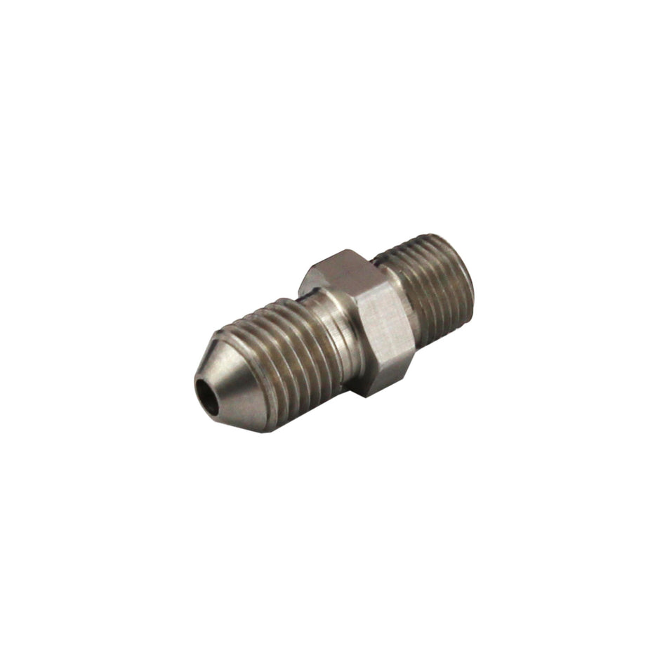 1/8" NPT to -4AN male - Stainless Steel