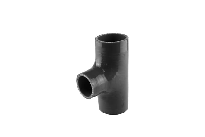 Hose Tee 2.00" ID 1.50" spout black