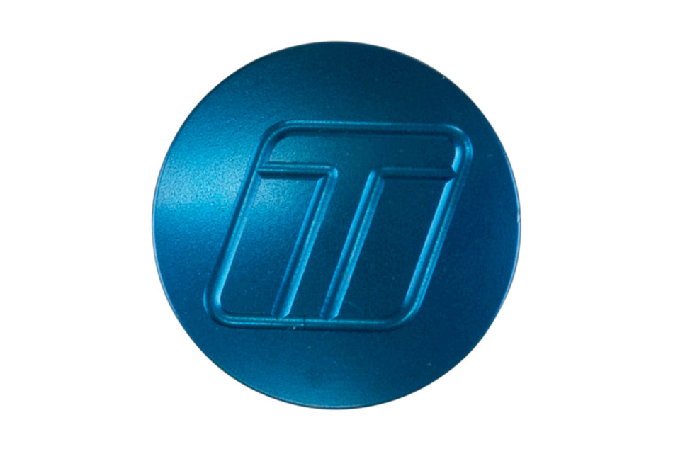 Oil Cap Insert - Blank - Blue