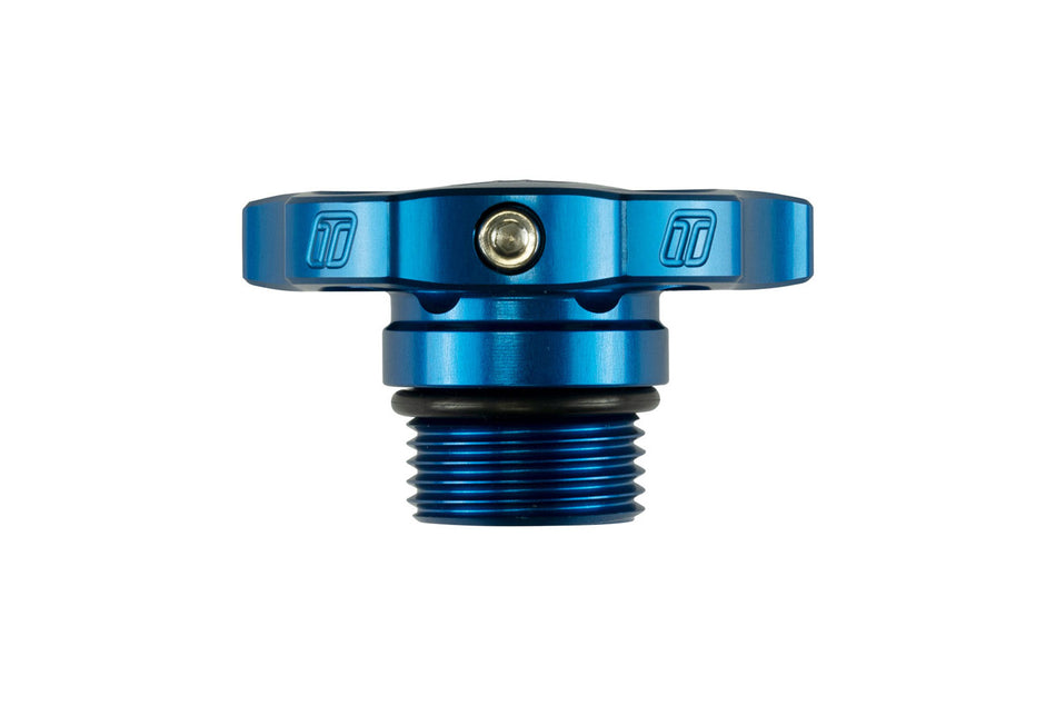 Turbosmart Modular Oil Cap - 12AN - Blue
